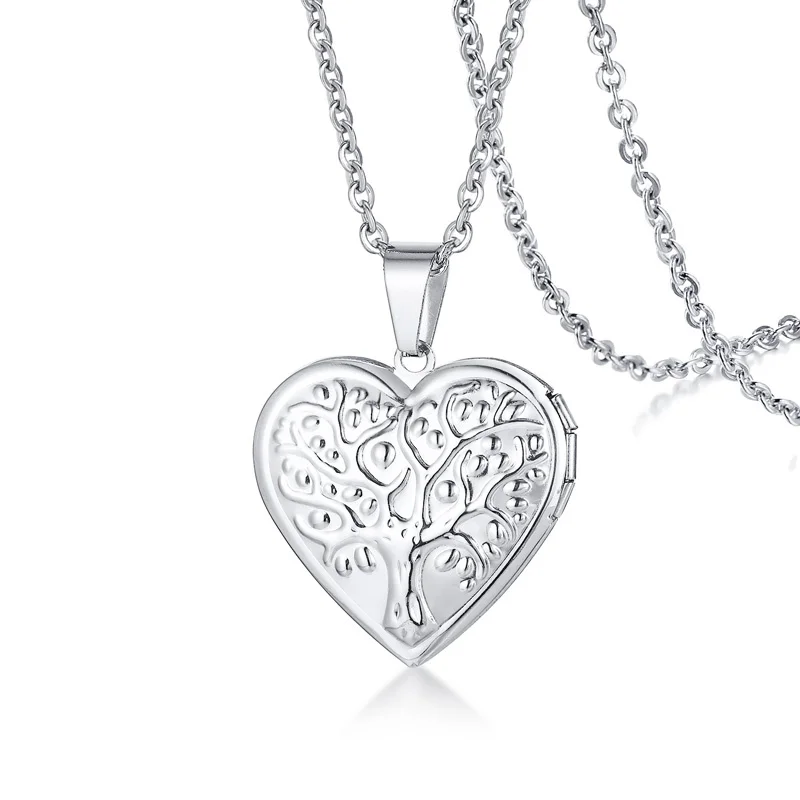 Zarte Florale Ovale Herz-Medaillon-Anhänger-Halsketten Für Frauen, Edelstahl-Fotorahmen, Versprechen, Liebe, Andenken, Geschenk Zarte Florale Ovale Herz-Medaillon-Anhänger-Halsketten Für Frauen, Edelstahl-Fotorahmen, Versprechen, Liebe, Andenken, Geschenk - Image 16