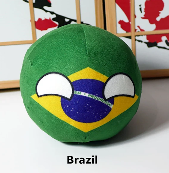 Polandball Plüschpuppe Länder Nationalball Modell Spielzeug Brasilien Portugal Mexiko Countryball Fußball Plüschkissen Anhänger 9-20 Cm Polandball Plüschpuppe Länder Nationalball Modell Spielzeug Brasilien Portugal Mexiko Countryball Fußball Plüschkissen Anhänger 9-20 Cm - Image 46