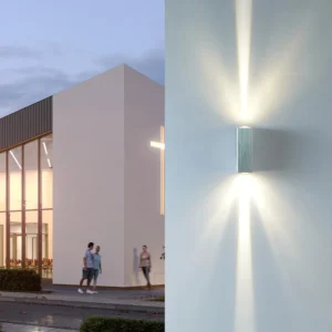 LED Wasserdichte Wand Lampe Indoor & Outdoor IP65 Aluminium Up und Unten Beleuchtung 2x3W Cree chips Veranda garten Schlafzimmer Bad