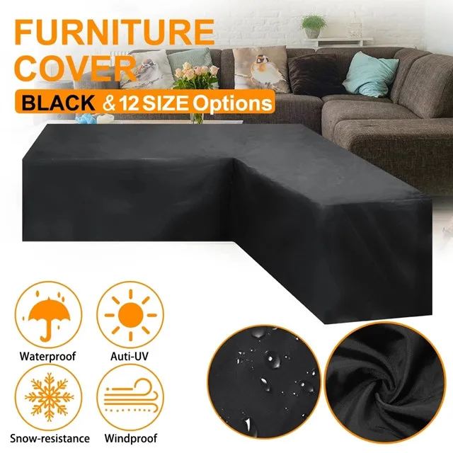 Best Garden L Shape Furniture Cover All Purpose Covers Garden Furniture Set Best Garden L Shape Furniture Cover All Purpose Covers Garden Furniture Set - Image 7