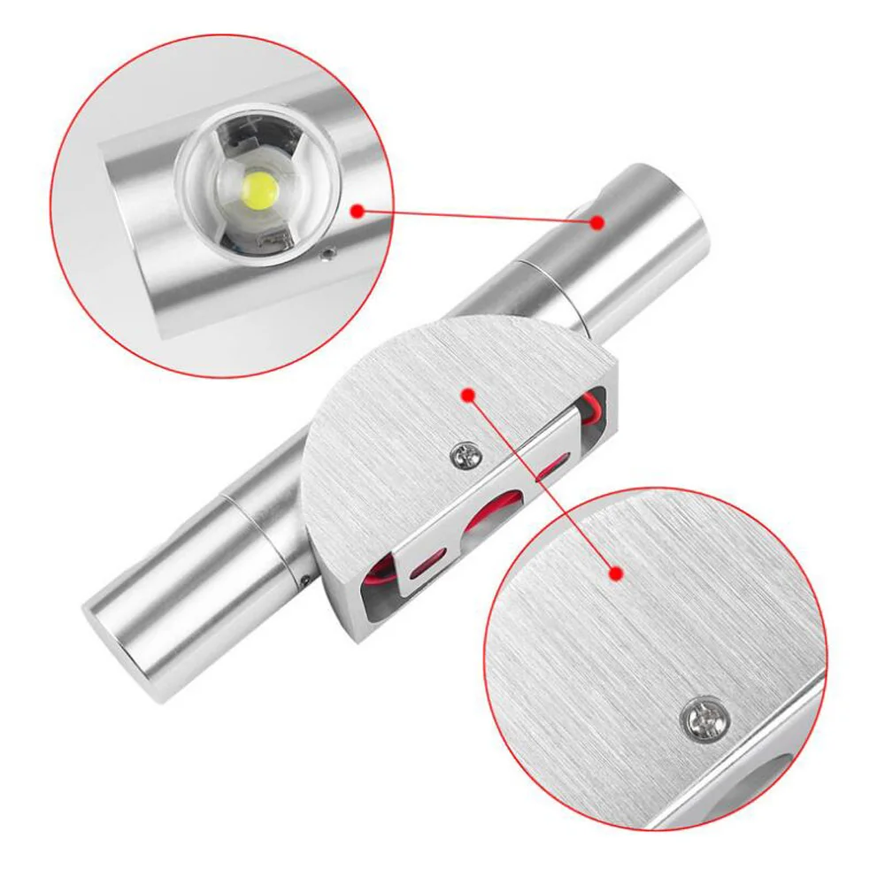 360 Grad Drehbare Led-Wandleuchten, 2 W, 6 W, Ac85–265 V, Moderne Wandleuchte, Für Zuhause, Wohnzimmer, Spiegel, Schlafzimmer, Bettbeleuchtung 360 Grad Drehbare Led-Wandleuchten, 2 W, 6 W, Ac85–265 V, Moderne Wandleuchte, Für Zuhause, Wohnzimmer, Spiegel, Schlafzimmer, Bettbeleuchtung - Image 5