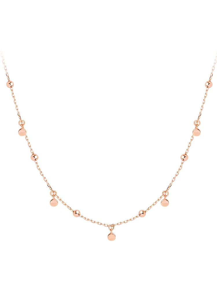 Echte 925Er Sterlingsilber-Geometrische Runde Halsband-Halskette Für Modische Frauen, Minimalistischer Feiner Schmuck, Niedliche Accessoires, Geschenk Echte 925Er Sterlingsilber-Geometrische Runde Halsband-Halskette Für Modische Frauen, Minimalistischer Feiner Schmuck, Niedliche Accessoires, Geschenk - Image 7