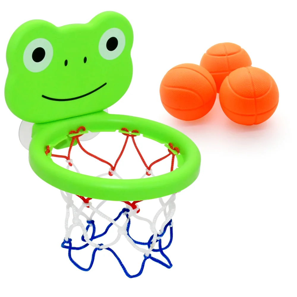 Indoor-Basketballrahmen Mit Tiermotiv Für Kleinkinder, Badespielzeug Für Kinder, Set Mit 3 Kunststoffbällen, Interaktives Spaßspiel Für Babys Und Eltern Und Kinder Indoor-Basketballrahmen Mit Tiermotiv Für Kleinkinder, Badespielzeug Für Kinder, Set Mit 3 Kunststoffbällen, Interaktives Spaßspiel Für Babys Und Eltern Und Kinder - Image 8