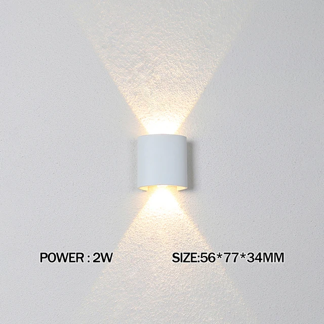 Wand Lampe Led Aluminium Outdoor Indoor Ip65 Up Down Weiß Schwarz Moderne Für Home Treppen Schlafzimmer Nacht Badezimmer Licht Wand Lampe Led Aluminium Outdoor Indoor Ip65 Up Down Weiß Schwarz Moderne Für Home Treppen Schlafzimmer Nacht Badezimmer Licht - Image 18