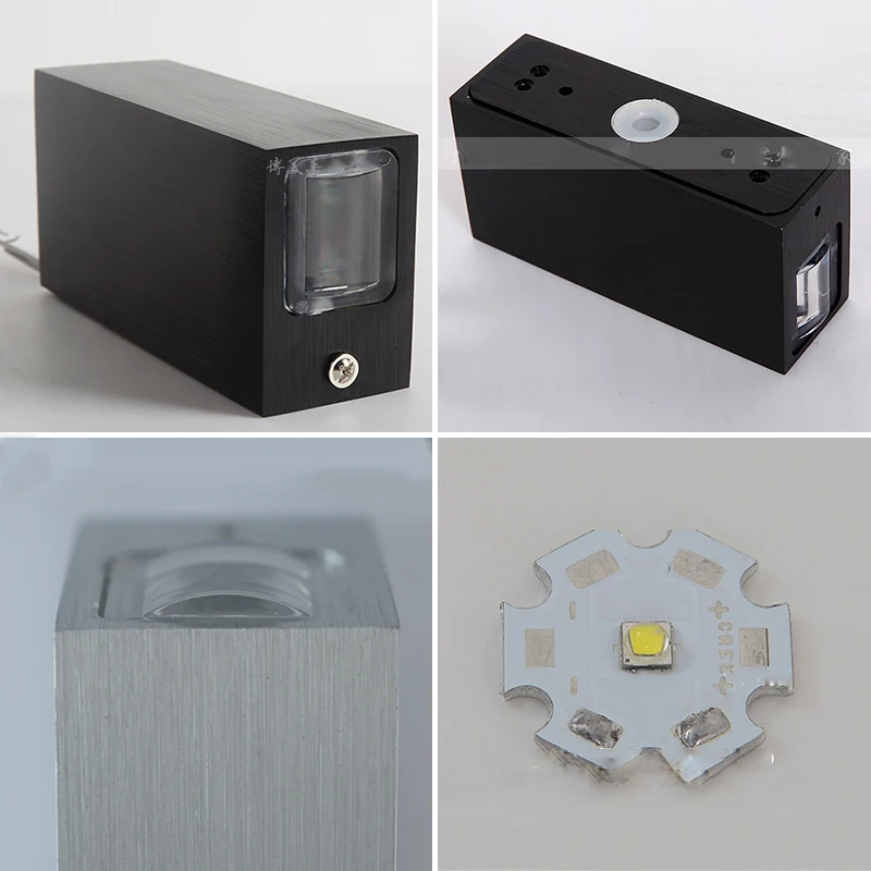 Led Wasserdichte Wand Lampe Indoor &Amp; Outdoor Ip65 Aluminium Up Und Unten Beleuchtung 2X3W Cree Chips Veranda Garten Schlafzimmer Bad Led Wasserdichte Wand Lampe Indoor &Amp; Outdoor Ip65 Aluminium Up Und Unten Beleuchtung 2X3W Cree Chips Veranda Garten Schlafzimmer Bad - Image 5
