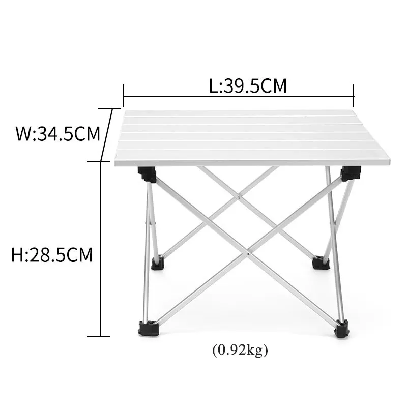 Jsjm Faltbarer Campingtisch Aus Aluminium, Leicht Und Tragbar Jsjm Faltbarer Campingtisch Aus Aluminium, Leicht Und Tragbar