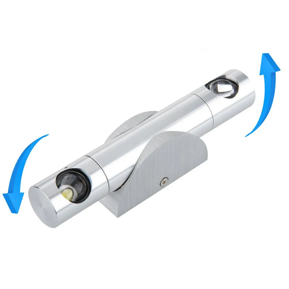 360 Grad Drehbare Led-Wandleuchten, 2 W, 6 W, Ac85–265 V, Moderne Wandleuchte, Für Zuhause, Wohnzimmer, Spiegel, Schlafzimmer, Bettbeleuchtung 360 Grad Drehbare Led-Wandleuchten, 2 W, 6 W, Ac85–265 V, Moderne Wandleuchte, Für Zuhause, Wohnzimmer, Spiegel, Schlafzimmer, Bettbeleuchtung - Image 6