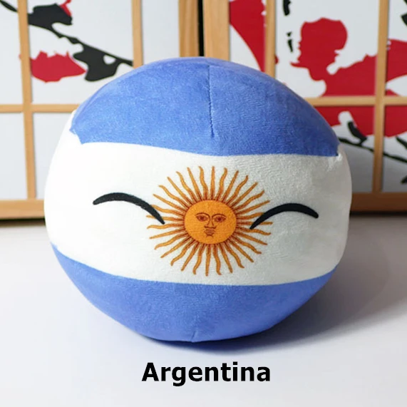 Polandball Plüschpuppe Länder Nationalball Modell Spielzeug Brasilien Portugal Mexiko Countryball Fußball Plüschkissen Anhänger 9-20 Cm Polandball Plüschpuppe Länder Nationalball Modell Spielzeug Brasilien Portugal Mexiko Countryball Fußball Plüschkissen Anhänger 9-20 Cm - Image 44