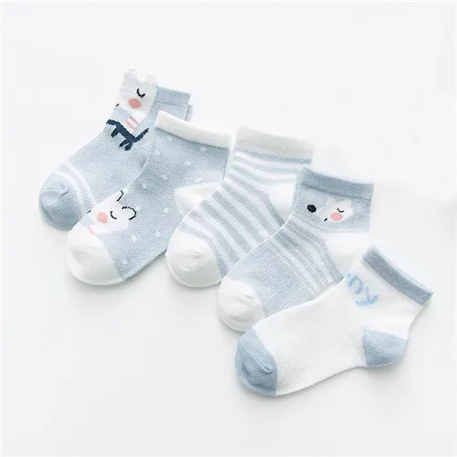 5Pairs/Lot 0-24M Infant Baby Socks Baby Socks For Boys Girls Cotton Mesh Newborn Toddler First Walkers Baby Clothes Accessories 5Pairs/Lot 0-24M Infant Baby Socks Baby Socks For Boys Girls Cotton Mesh Newborn Toddler First Walkers Baby Clothes Accessories - Image 20