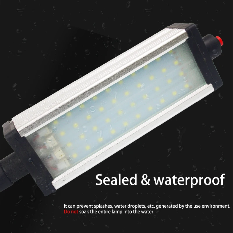 Led-Werkzeugmaschinenlampe 24V 36V 220V Cnc-Drehmaschine Stanz- Und Fräsmaschine Faltbare Leuchte Wasserdicht Explosionsgeschützt Langarm-Beleuchtung Led-Werkzeugmaschinenlampe 24V 36V 220V Cnc-Drehmaschine Stanz- Und Fräsmaschine Faltbare Leuchte Wasserdicht Explosionsgeschützt Langarm-Beleuchtung - Image 5