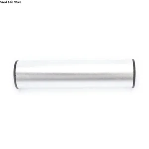 Edelstahl Zylinder Sand Shaker Rhythmus Musical Instruments Metall Hand Percussion 140g 20cm * 5cm