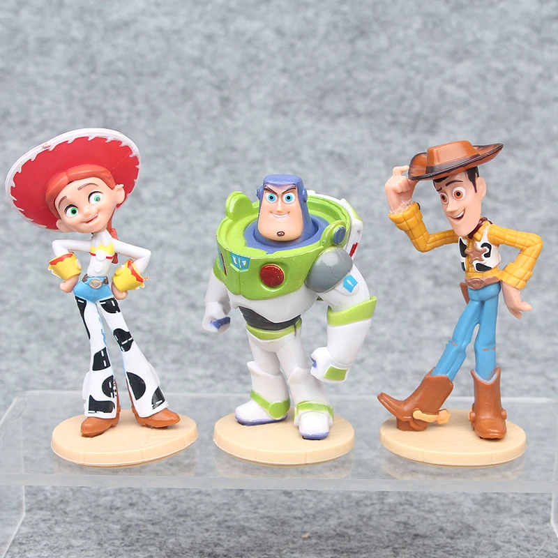 Nette Film Toy Story 4 Woody Buzz Lightyear Forky Pvc Action Figure Jessie Woody Alien Mini Puppen Spielzeug Für Kinder Weihnachten Geschenk Nette Film Toy Story 4 Woody Buzz Lightyear Forky Pvc Action Figure Jessie Woody Alien Mini Puppen Spielzeug Für Kinder Weihnachten Geschenk - Image 4
