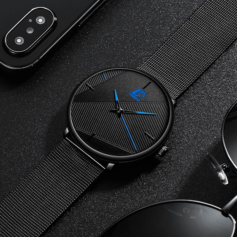 Reloj Hombre Uhren Herren 2023, Minimalistische Herrenmode, Ultradünne Uhr, Einfache Herren-Business-Quarz-Armbanduhr, Relogio Masculino Reloj Hombre Uhren Herren 2023, Minimalistische Herrenmode, Ultradünne Uhr, Einfache Herren-Business-Quarz-Armbanduhr, Relogio Masculino - Image 4