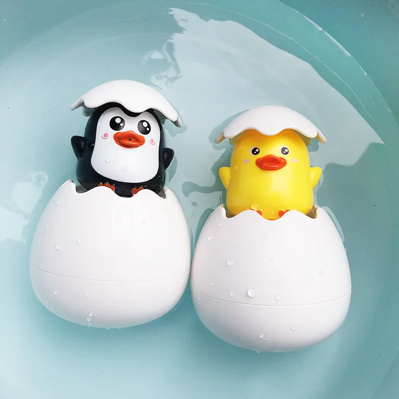 Baby Bathing Toy Kids Cute Duck Penguin Egg Water Spray Sprinkler Bathroom Sprinkling Shower Swimming Water Toys For Kids Gift Baby Bathing Toy Kids Cute Duck Penguin Egg Water Spray Sprinkler Bathroom Sprinkling Shower Swimming Water Toys For Kids Gift - Image 4