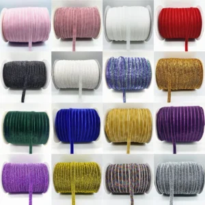 6/10/15/20/25/38MM Samt Band Handgemachte Hochzeit Party Dekoration Band Für geschenk Verpackung DIY Haar Bögen Nähen Handwerk