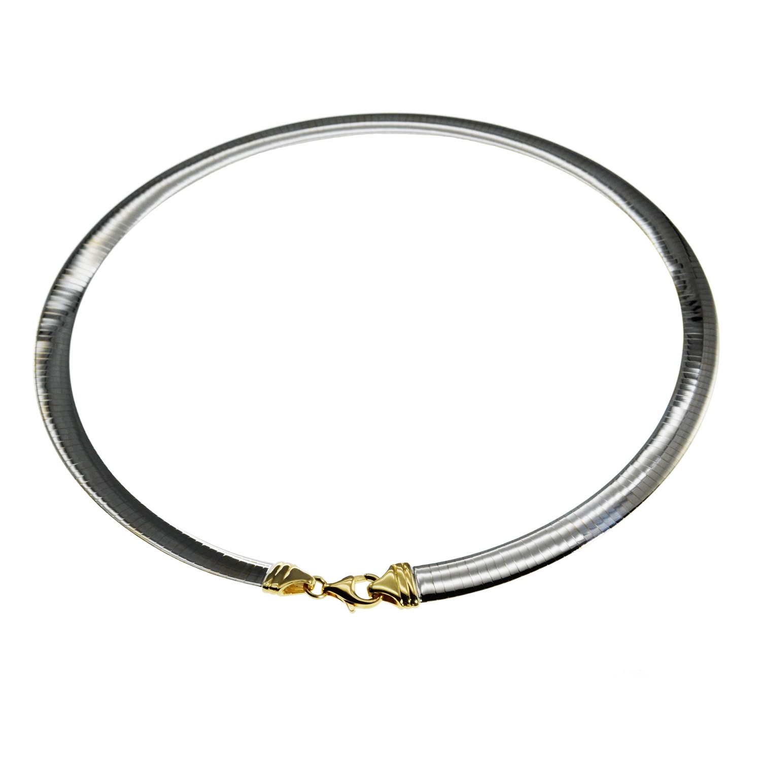 Halsreif Omega 4Mm Flach - 50Cm - Wendeomega Halsreif Omega 4Mm Flach - 50Cm - Wendeomega - Image 3