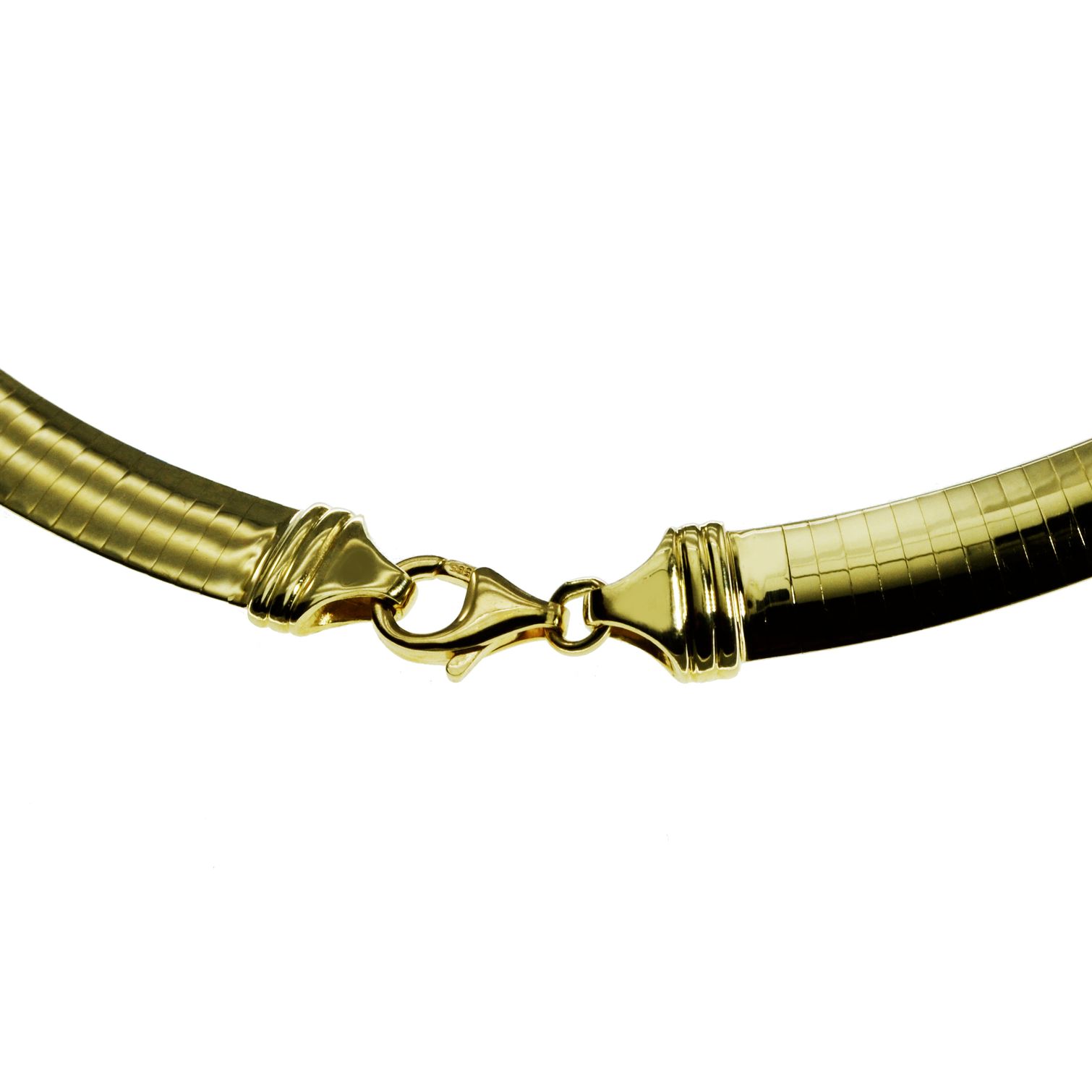 Halsreif Omega 4Mm Flach - 42Cm - Wendeomega Halsreif Omega 4Mm Flach - 42Cm - Wendeomega - Image 2