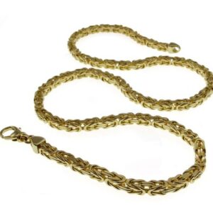 4mm Königskette 55cm  - 585 Gold Gelbgold