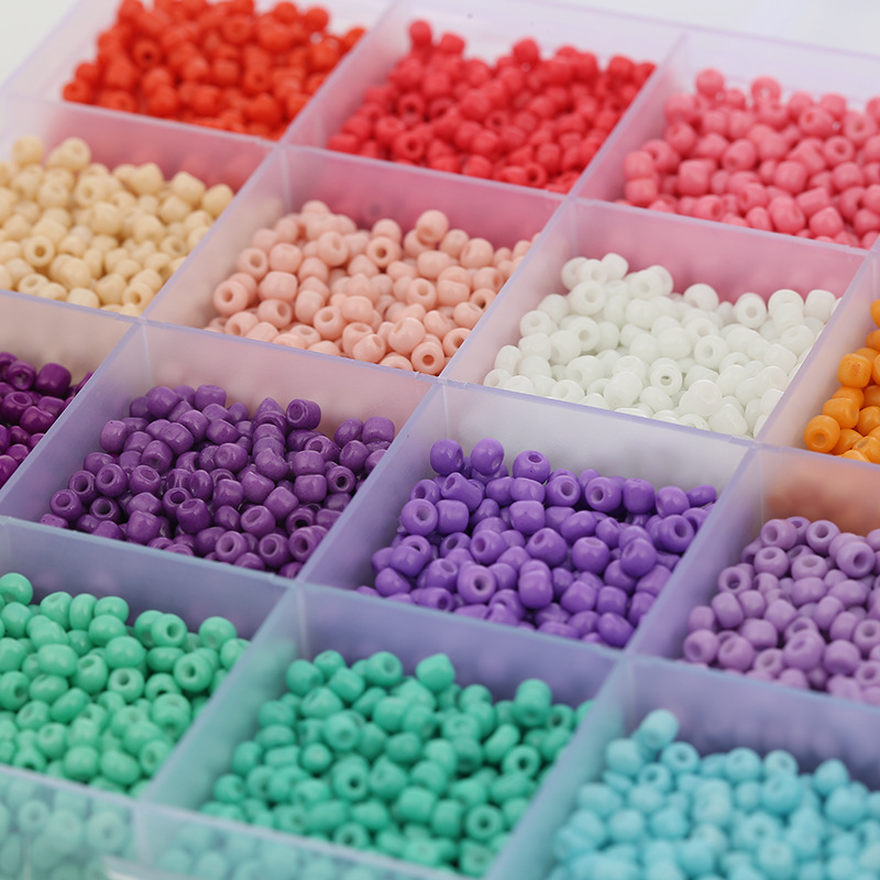 Color Acrylic Beads 24 Grid Baking Varnish Millet Beads Boxed Handmade Diy Necklace Accessories Materials Color Acrylic Beads 24 Grid Baking Varnish Millet Beads Boxed Handmade Diy Necklace Accessories Materials - Image 3