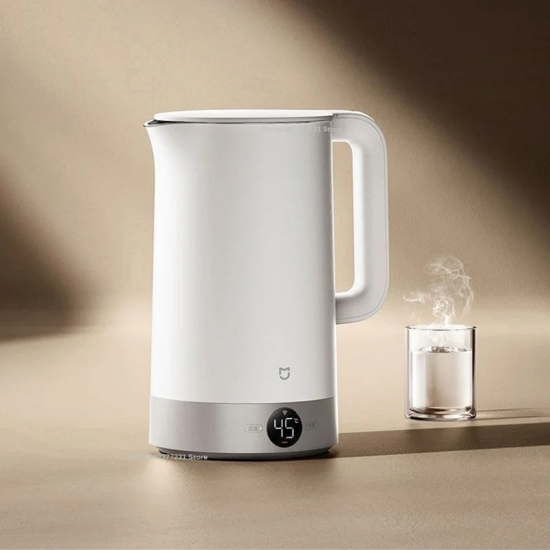 Neuer Mijia Wasserkocher Mit Konstanter Temperatur 3 Pro, 24-Stunden-Isolierung, 316L Edelstahl, 1800W Schnellheizung, 2L, Mihome App Neuer Mijia Wasserkocher Mit Konstanter Temperatur 3 Pro, 24-Stunden-Isolierung, 316L Edelstahl, 1800W Schnellheizung, 2L, Mihome App - Image 6
