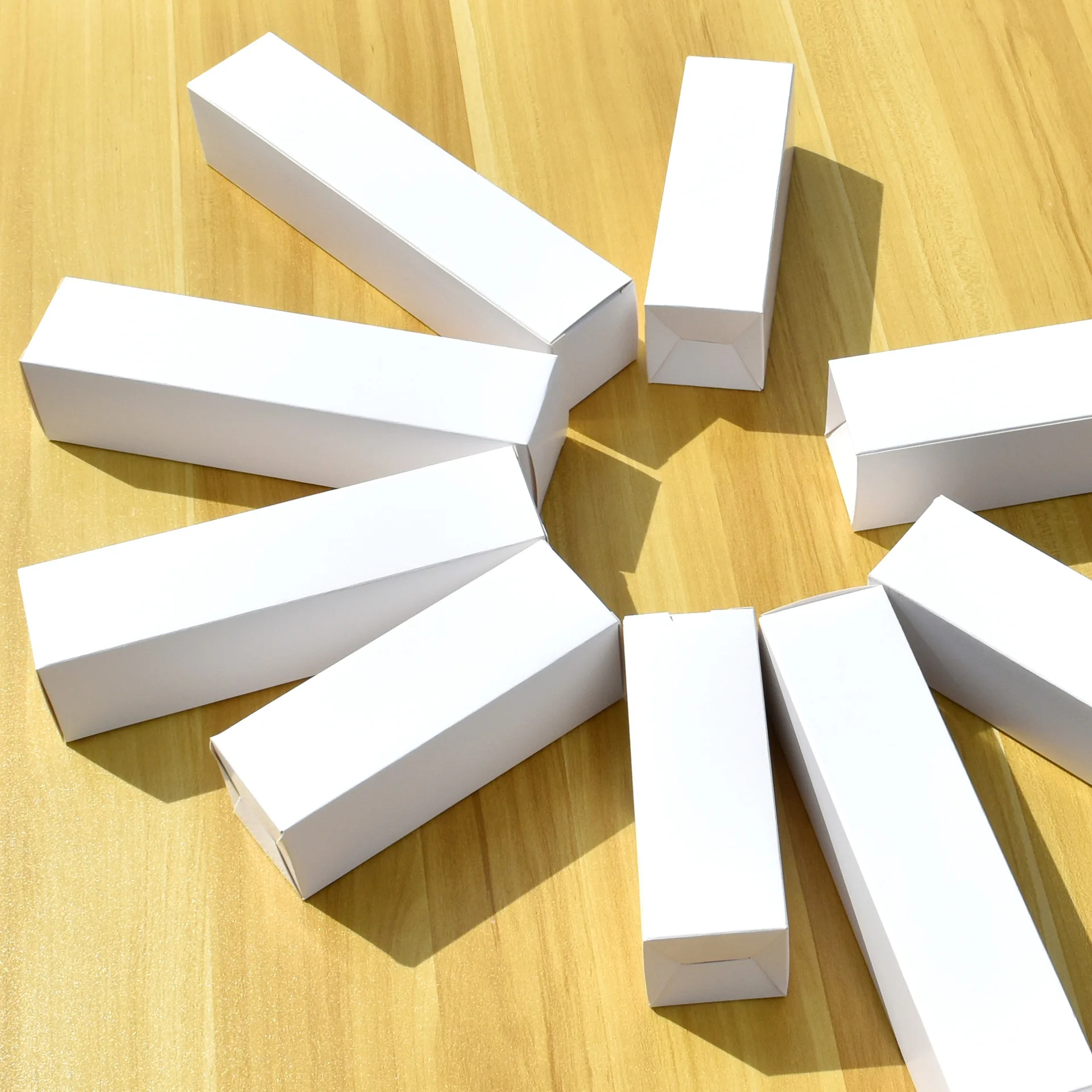 50 Stück Glatte, Rechteckige, Weiße Kartons, Blanko, Faltbar, Elektronische Produktverpackungsbox Für Den Industriellen Einsatz Im Geschäft 50 Stück Glatte, Rechteckige, Weiße Kartons, Blanko, Faltbar, Elektronische Produktverpackungsbox Für Den Industriellen Einsatz Im Geschäft - Image 3