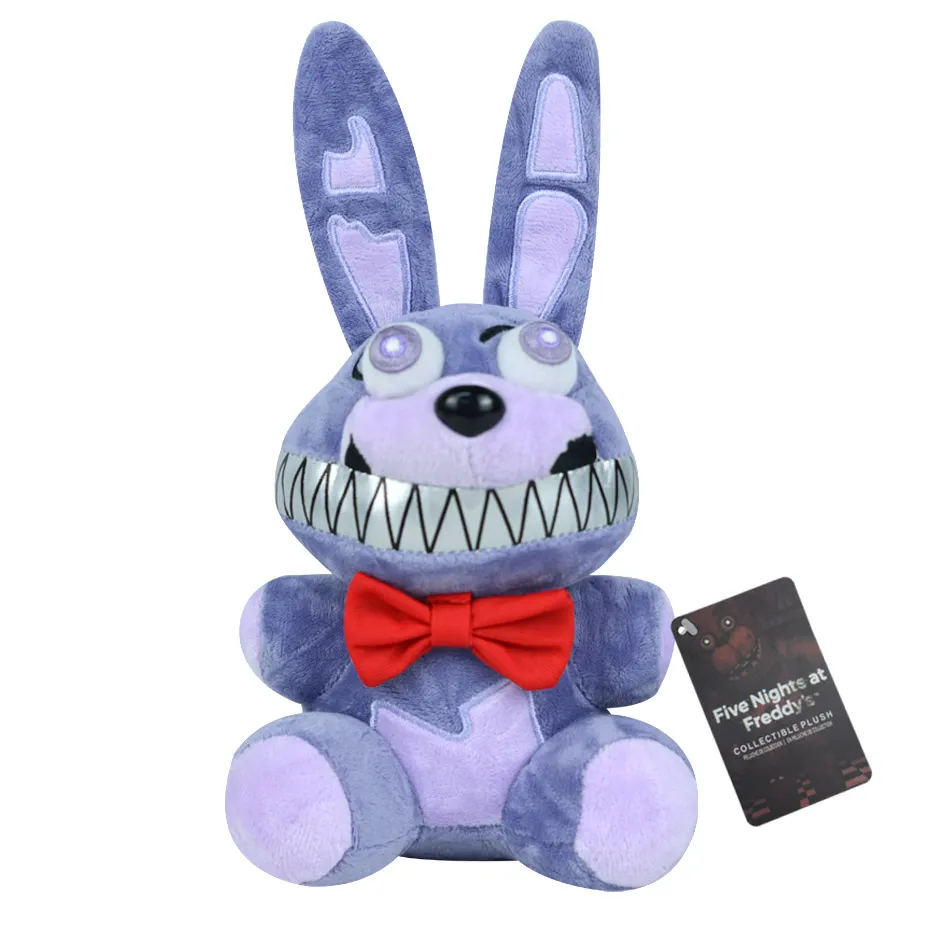 2025Neue Fivenight At Freddy Fnaf Niedliche Plüschtiere Puppe Bonnie Bär Foxy Cartoon Gefüllte Puppen Freddy Spielzeug Für Kinder Fans Geschenke 2025Neue Fivenight At Freddy Fnaf Niedliche Plüschtiere Puppe Bonnie Bär Foxy Cartoon Gefüllte Puppen Freddy Spielzeug Für Kinder Fans Geschenke - Image 8