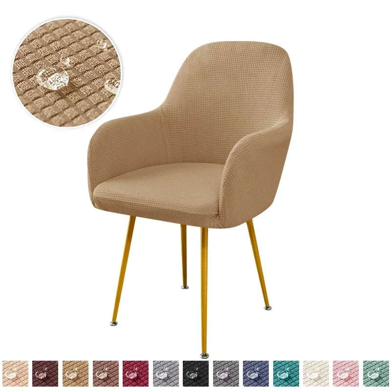 1Pc Polar Fleece High Arm Chair Covers Elastic Dining Armchair Seat Slipcovers Solid Color Spandex Chair Protector Home Decor 1Pc Polar Fleece High Arm Chair Covers Elastic Dining Armchair Seat Slipcovers Solid Color Spandex Chair Protector Home Decor - Image 9