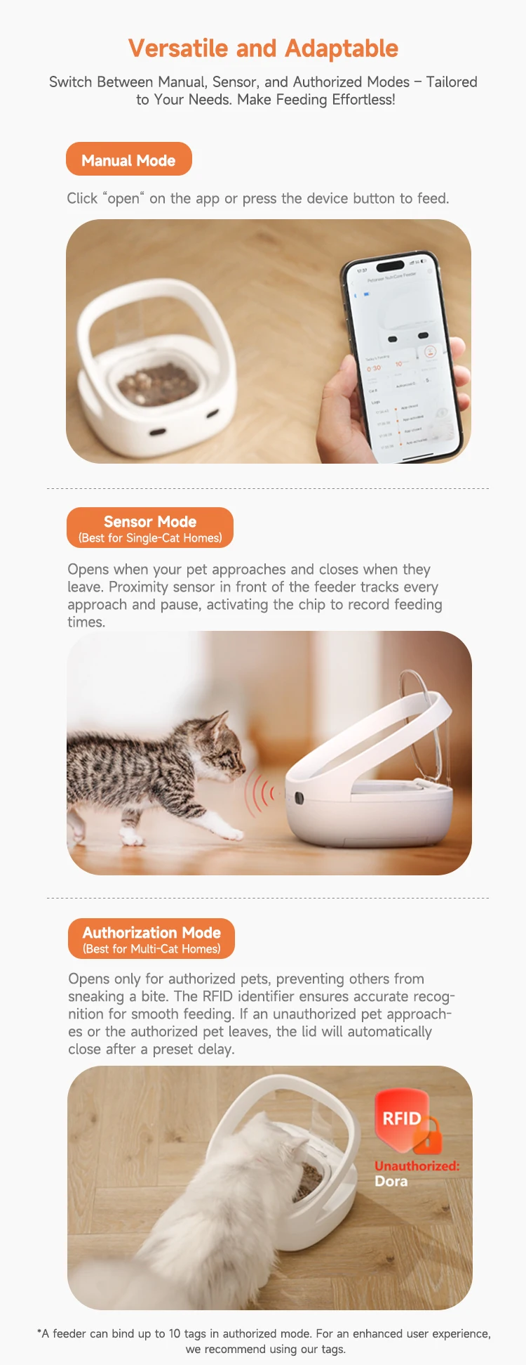 New Petoneer Nutricare Feeder Tailored For Multi-Pet Households Pet Feeder Cat And Dog Feeder With App Global Version New Petoneer Nutricare Feeder Tailored For Multi-Pet Households Pet Feeder Cat And Dog Feeder With App Global Version - Image 13