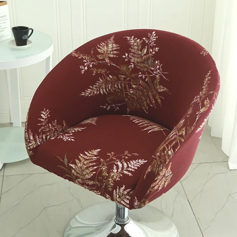 Semi-Circular Chair Cover Elastic Dining Chairs Slipcovers Accent Curved Chairs Dustproof Covers Armchair Seat Case Home Decor Semi-Circular Chair Cover Elastic Dining Chairs Slipcovers Accent Curved Chairs Dustproof Covers Armchair Seat Case Home Decor - Image 9