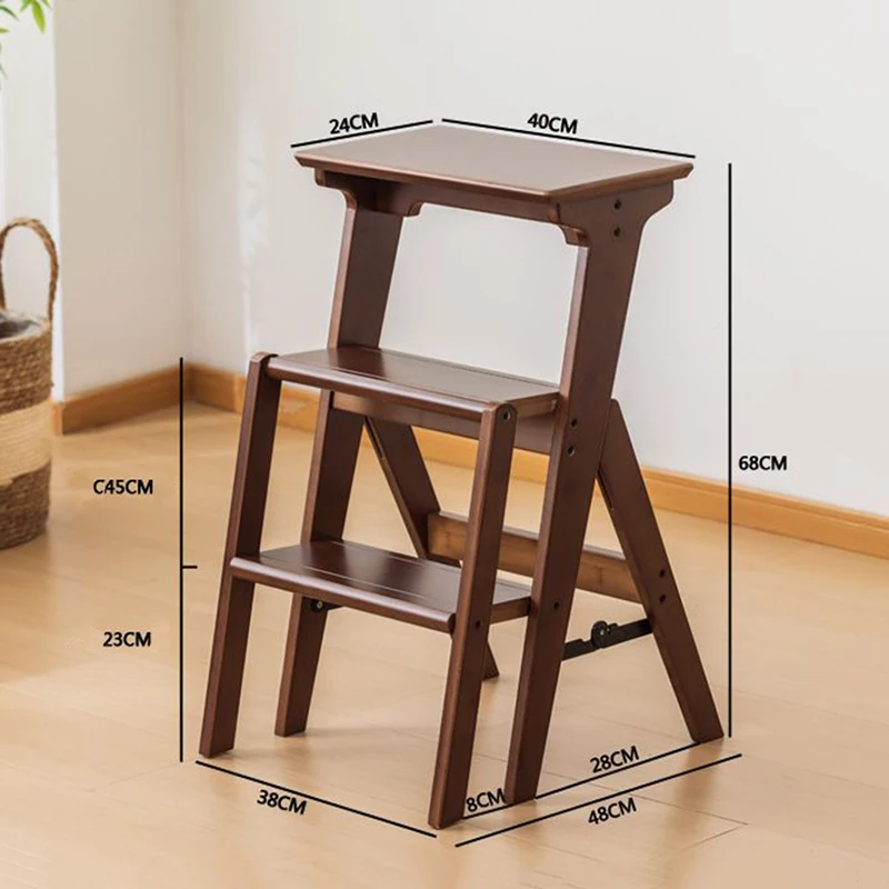 Foldable Step Stools Miltifunctional Folding Ladder Portable Household Professional Step Stools Staircase Stool Auxiliary Indoor Foldable Step Stools Miltifunctional Folding Ladder Portable Household Professional Step Stools Staircase Stool Auxiliary Indoor - Image 7