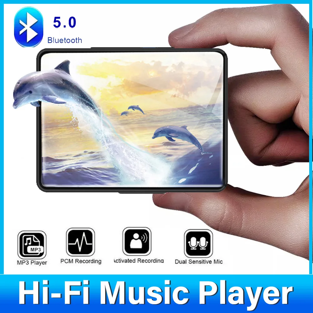 Mp3 Player Mit Hifi-Sound, 8–64 Gb, Lautsprecher, Mp4-Video, Fm-Radio &Amp; E-Book Mp3 Player