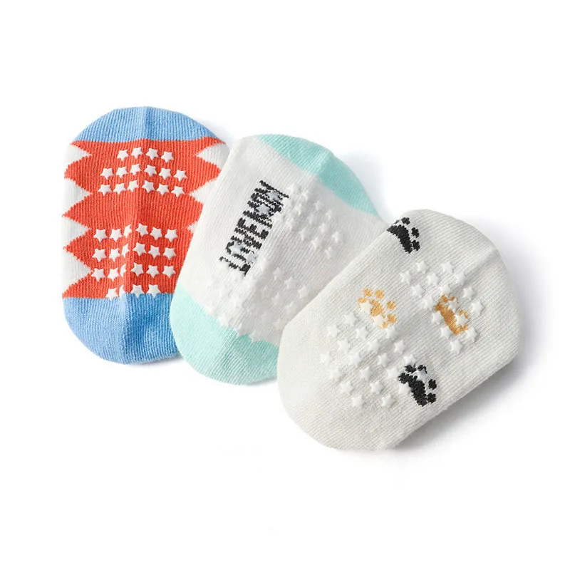 6 Pairs Kids Socks Cartoon Animal Pattern Cotton Non-Slip Floor Socks For Boys Toddler All-Season 6 Pairs Kids Socks Cartoon Animal Pattern Cotton Non-Slip Floor Socks For Boys Toddler All-Season - Image 6