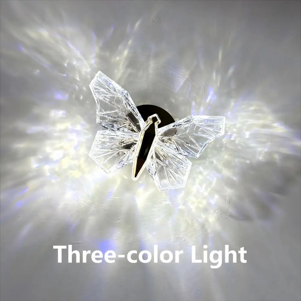 Led Butterfly Wandleuchte 360° ° Rotation Kreative Nordic Nacht Wandleuchte Flur Schlafzimmer Wohnzimmer Led Innen Luxus Beleuchtung Led Butterfly Wandleuchte 360° ° Rotation Kreative Nordic Nacht Wandleuchte Flur Schlafzimmer Wohnzimmer Led Innen Luxus Beleuchtung - Image 7