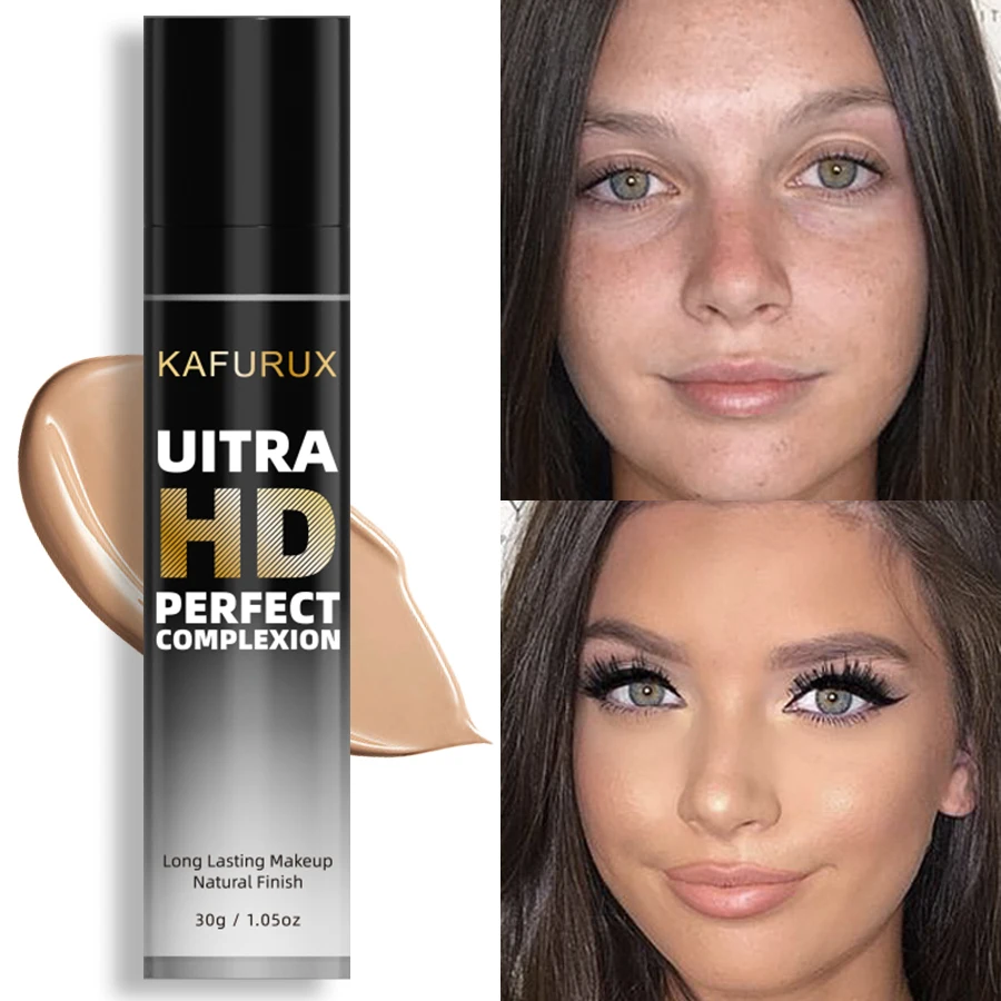 8-Farben Gesichts-Foundation-Creme Ölkontrollierend Wasserfest Natürliche Bb-Creme Langanhaltender Concealer Flüssige Volle Abdeckung Matt Basis-Make-Up 8-Farben Gesichts-Foundation-Creme Ölkontrollierend Wasserfest Natürliche Bb-Creme Langanhaltender Concealer Flüssige Volle Abdeckung Matt Basis-Make-Up - Image 2