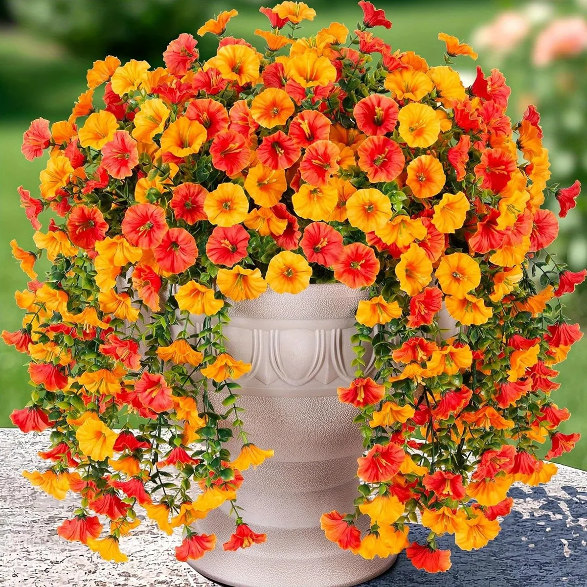 Künstliche Blumen, Blühreben-Pflanze, Ranken, Heim- Und Partydekoration, Außenbereich, Hof, Valentinstag, Braut-Hochzeitskranz-Requisiten Künstliche Blumen, Blühreben-Pflanze, Ranken, Heim- Und Partydekoration, Außenbereich, Hof, Valentinstag, Braut-Hochzeitskranz-Requisiten – Bild 3