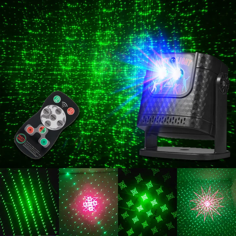 Yr10 Mini 60-Muster-Projektor – Led Partylicht Mit Fernbedienung Für Dj, Disco, Bühne Und Weihnachten Yr10 Mini 60-Muster-Projektor – Led Partylicht Mit Fernbedienung Für Dj, Disco, Bühne Und Weihnachten - Image 4