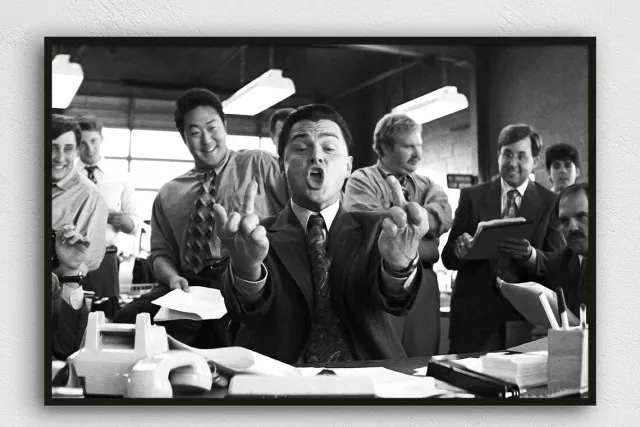 Der Wolf Der Wall Street Filmplakat Serie Leonardo Dicaprio Leinwandgemälde Ästhetische Wandbilder Schlafzimmer Heimdekoration Der Wolf Der Wall Street Filmplakat Serie Leonardo Dicaprio Leinwandgemälde Ästhetische Wandbilder Schlafzimmer Heimdekoration - Image 10