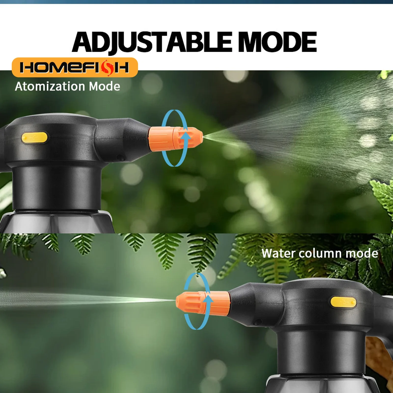 2L Wiederaufladbarer Elektrischer Handsprinkler, Zerstäubende Gießkanne, Wassersprüher Für Gartenpflanzen 2L Wiederaufladbarer Elektrischer Handsprinkler, Zerstäubende Gießkanne, Wassersprüher Für Gartenpflanzen - Image 2