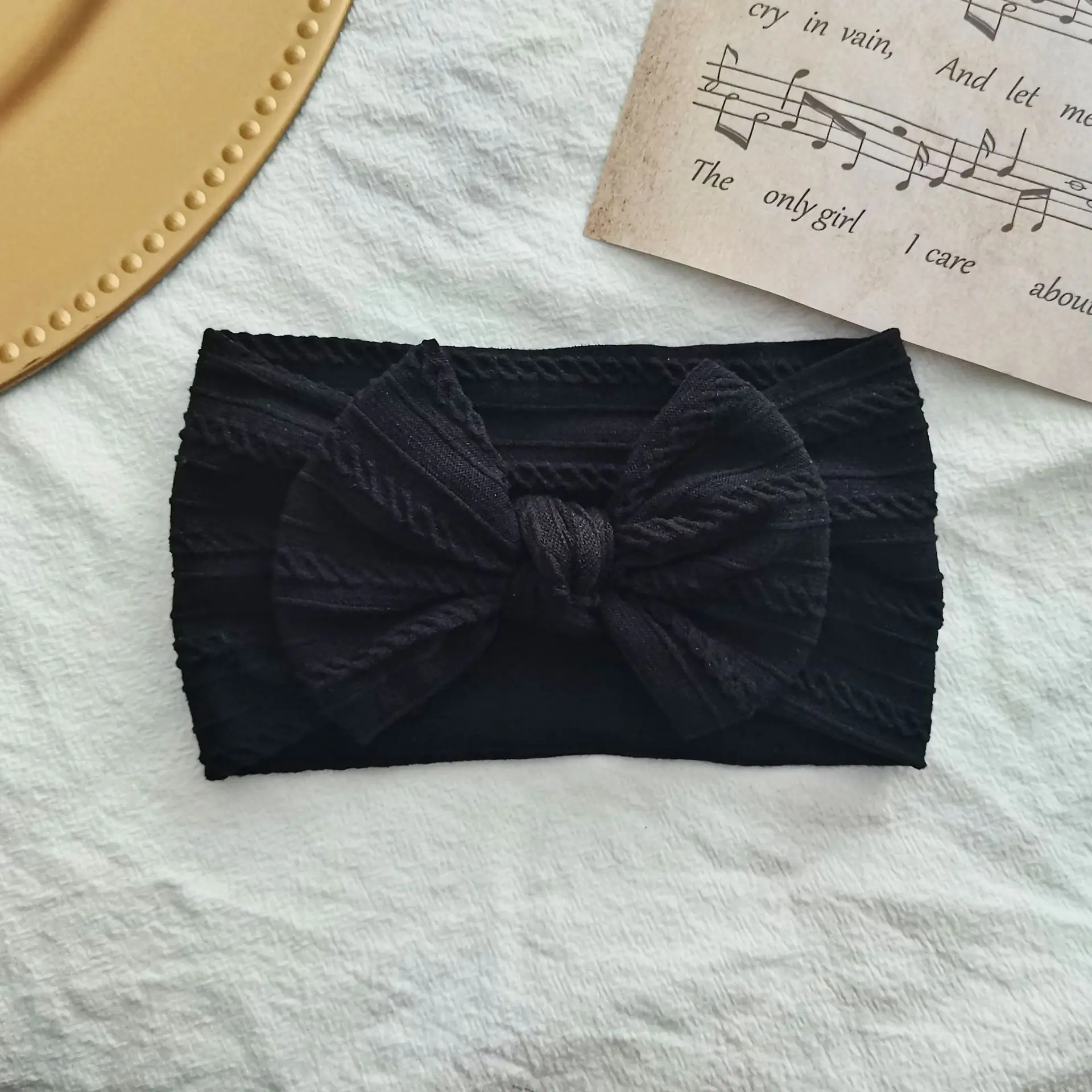 1/3 Stück Einfarbiges Baby-Stirnband Mit Schleife Kinder-Haarband Elastisches Nylon Neugeborenen-Weicher Turban Kopfwickel Kinder-Haaraccessoires 1/3 Stück Einfarbiges Baby-Stirnband Mit Schleife Kinder-Haarband Elastisches Nylon Neugeborenen-Weicher Turban Kopfwickel Kinder-Haaraccessoires - Image 8