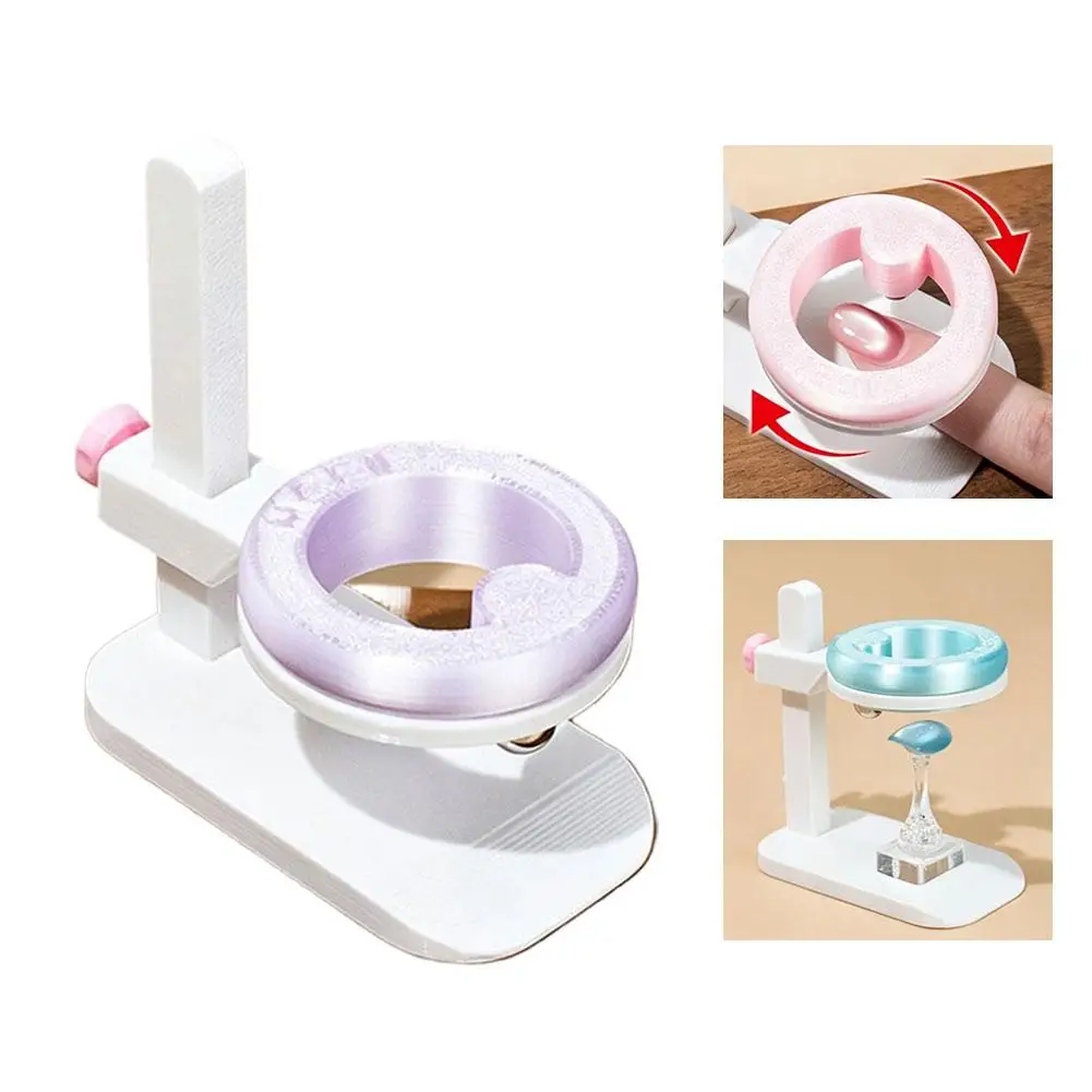 Katzenaugen-Nagelmagnetwerkzeug, Höhenverstellbar, Automatischer Starker Magnetring Für Katzenaugen-Gel-Lack-Effekte, Rotierendes Maniküre-Werkzeug Katzenaugen-Nagelmagnetwerkzeug, Höhenverstellbar, Automatischer Starker Magnetring Für Katzenaugen-Gel-Lack-Effekte, Rotierendes Maniküre-Werkzeug - Image 10
