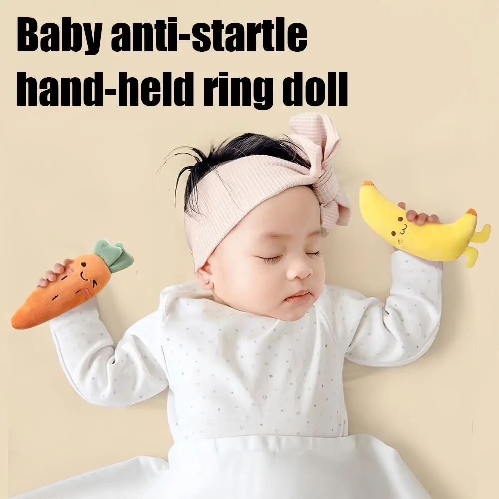 Baby Anti-Schreck Hand Grip Kleinkind Spielzeug Nette Gefüllte Karotten Schlaf Beruhigende Puppe Für Kinder Komfort Kuscheln Schlafhilfe Baby Anti-Schreck Hand Grip Kleinkind Spielzeug Nette Gefüllte Karotten Schlaf Beruhigende Puppe Für Kinder Komfort Kuscheln Schlafhilfe - Image 2