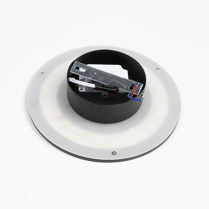 Led-Wandleuchte Für Den Innenbereich, Wohnzimmer, Dekorative Lampe, Beleuchtung Für Zuhause, Dachboden, Treppenhaus, Runde Aluminiumlampe, Ac 90–260 Volt Led-Wandleuchte Für Den Innenbereich, Wohnzimmer, Dekorative Lampe, Beleuchtung Für Zuhause, Dachboden, Treppenhaus, Runde Aluminiumlampe, Ac 90–260 Volt - Image 6
