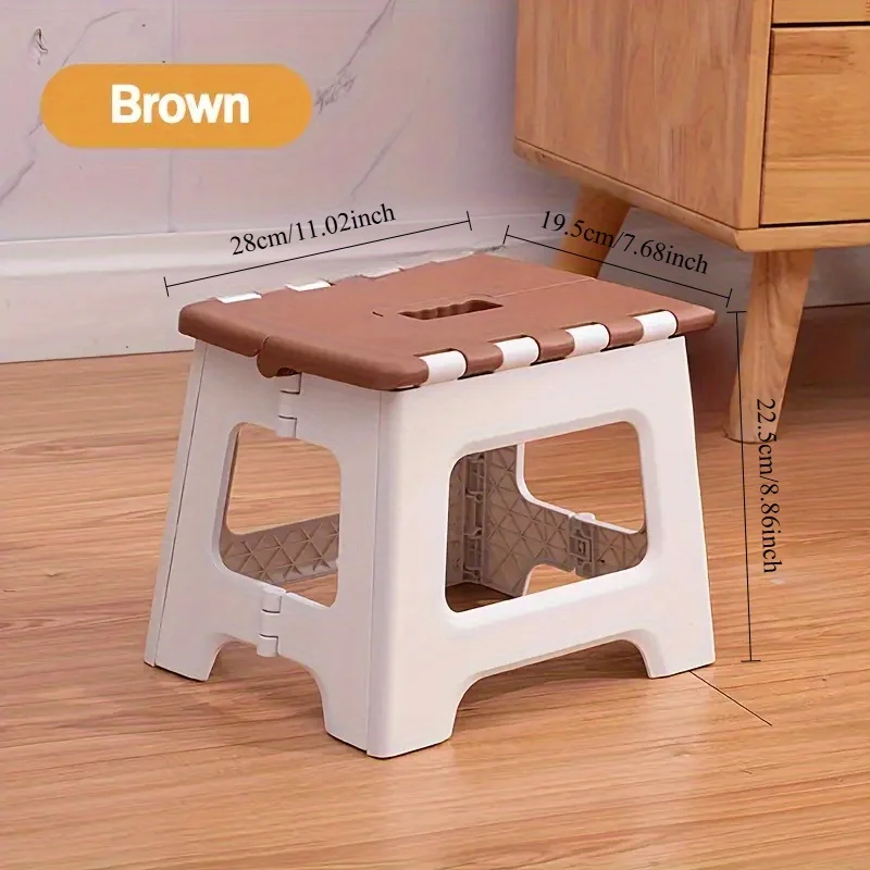 Stylish Portable Foldable Stool Durable Construction For Indoor Outdoor Use Compact Design Saves Space 10 Home Essentials Stylish Portable Foldable Stool Durable Construction For Indoor Outdoor Use Compact Design Saves Space 10 Home Essentials - Image 3