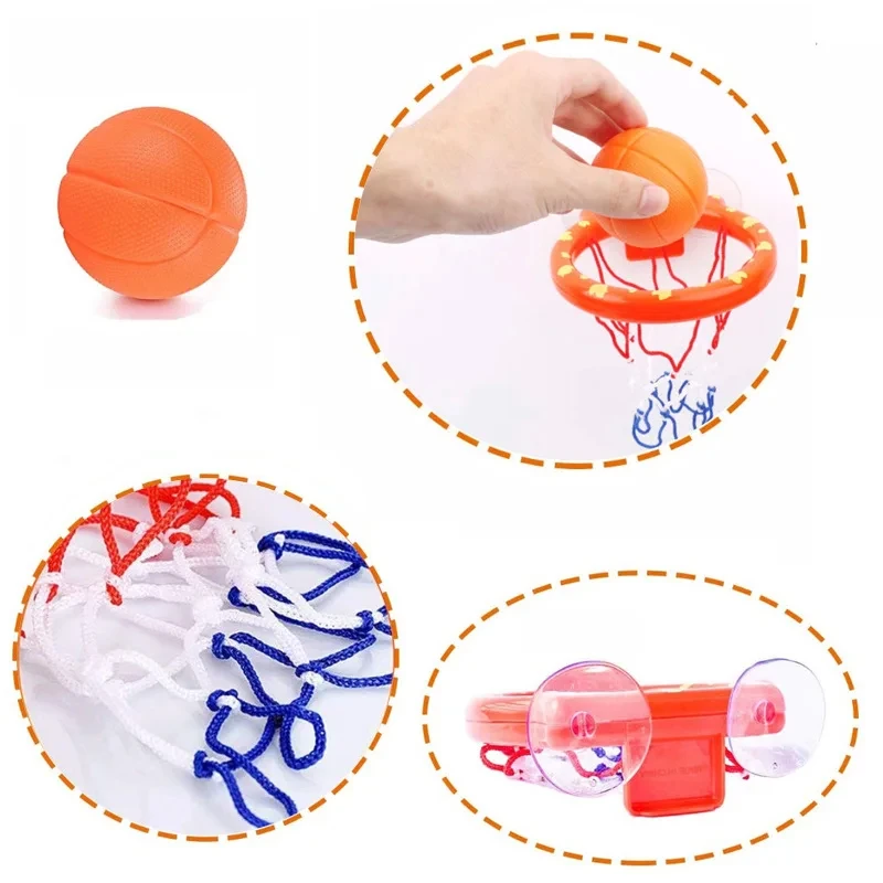 Baby-Badespielzeug Basketball-Wurfspiel, Kinder-Schießspiel Auf Den Korb, Saugnapf, Heim-Sportspiel, Wandhängendes Puzzle-Spiel, Geschenk Baby-Badespielzeug Basketball-Wurfspiel, Kinder-Schießspiel Auf Den Korb, Saugnapf, Heim-Sportspiel, Wandhängendes Puzzle-Spiel, Geschenk