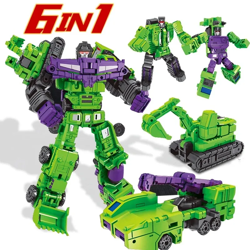 Mini Devastator 6-In-1 Kombi-Roboter, 22 Cm Mini Devastator 6-In-1 Kombi-Roboter, 22 Cm