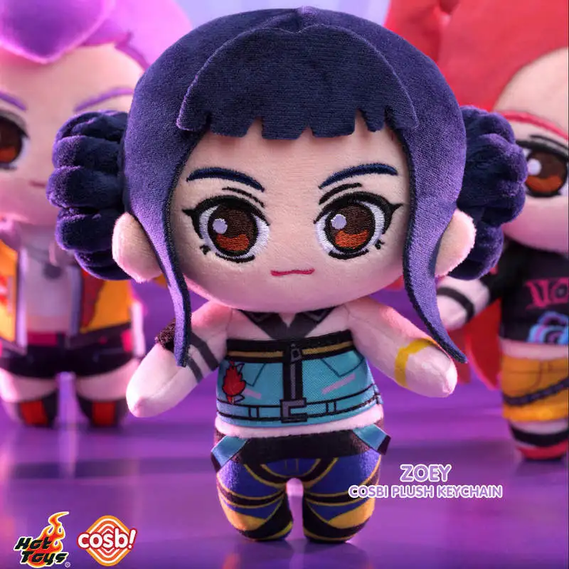 Hot Toys K-Pop Demon Hunters Cosbi Plüsch-Anhänger Blindbox Stofftierfigur Lumi Zoe Mila Qinyu Tiger Für Sammler-Fans Hot Toys K-Pop Demon Hunters Cosbi Plüsch-Anhänger Blindbox Stofftierfigur Lumi Zoe Mila Qinyu Tiger Für Sammler-Fans - Image 4