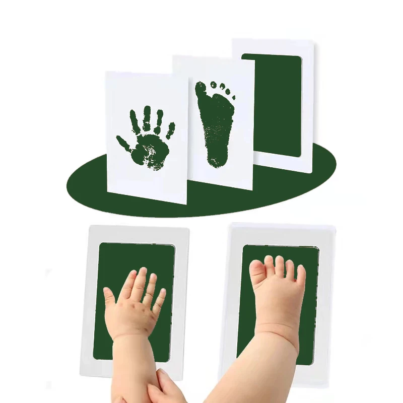 Newborn Baby Diy Hand And Footprint Kit Ink Pads Photo Frame Handprint Toddlers Souvenir Accessories Safe Clean Baby Shower Gift Newborn Baby Diy Hand And Footprint Kit Ink Pads Photo Frame Handprint Toddlers Souvenir Accessories Safe Clean Baby Shower Gift - Image 11