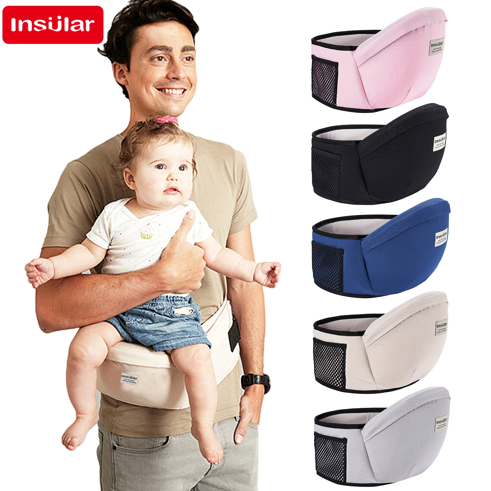 Baby Carrier Waist Stool Walkers Baby Sling Hold Waist Belt Backpack Hipseat Belt Kids Adjustable Infant Hip Seat Baby Carrier Waist Stool Walkers Baby Sling Hold Waist Belt Backpack Hipseat Belt Kids Adjustable Infant Hip Seat