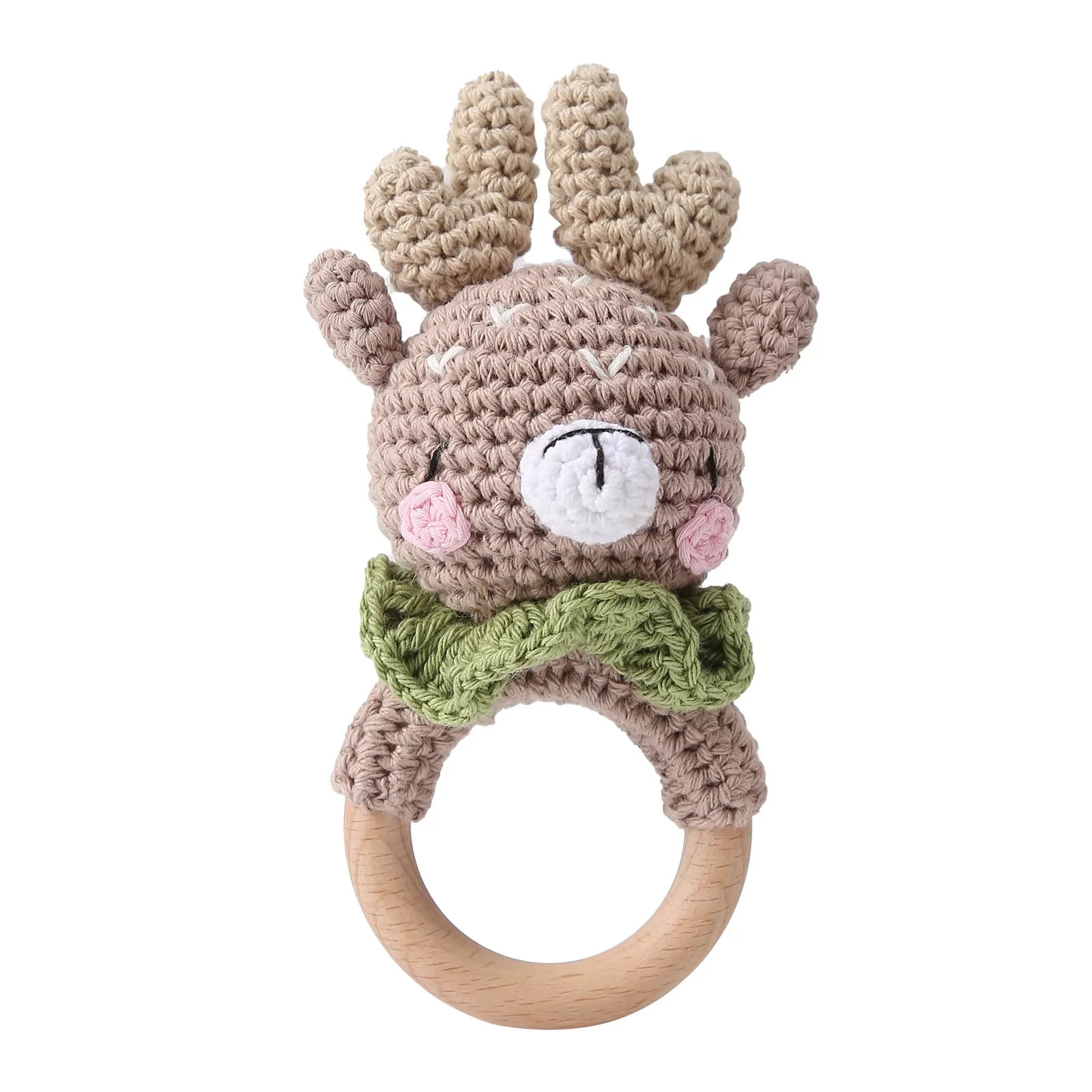 Baby Crochet Rattle Wooden Teether Toy Bpa Free Wood Rodent Rabbit Rattle Baby Mobile Play Gym Newborn Educational Music Toys Baby Crochet Rattle Wooden Teether Toy Bpa Free Wood Rodent Rabbit Rattle Baby Mobile Play Gym Newborn Educational Music Toys - Image 17