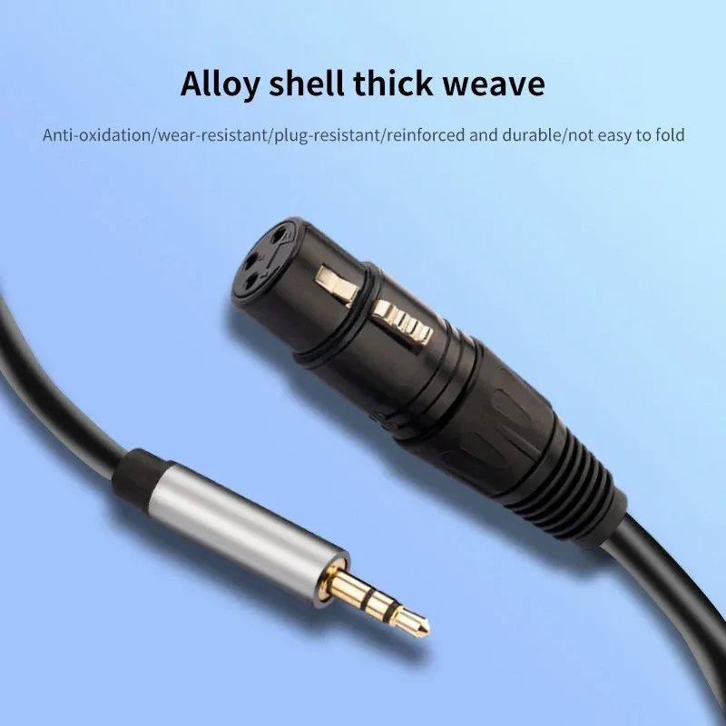 Xlr Auf Aux Adapter – 3,5-Mm-Klinke Auf Xlr 3-Pin Xlr Auf Aux Adapter – 3,5-Mm-Klinke Auf Xlr 3-Pin - Image 3